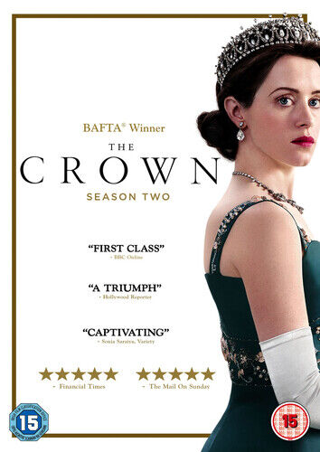 The Crown: Season Two DVD (2018) Claire Foy Cert 15 4 Discs Pre-Owned Region 2