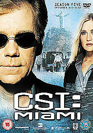 CSI Miami: Season 5 - Part 1 DVD (2008) David Caruso Cert 15 3 Discs Pre-Owned Region 2