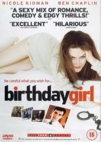 Birthday Girl DVD (2002) Nicole Kidman, Butterworth (DIR) Cert 15 Pre-Owned Region 2