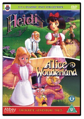 Favourite Adventure Tales: Heidi/Alice In Wonderland DVD (2008) Cert U Pre-Owned Region 2 Favourite Adventure Tales: Heidi/Alice In Wonderland DVD (2008) Cert U Pre-Owned Region 2