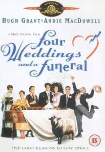 Four Weddings And A Funeral DVD (2001) Hugh Grant, Newell (DIR) Cert 15 Pre-Owned Region 2