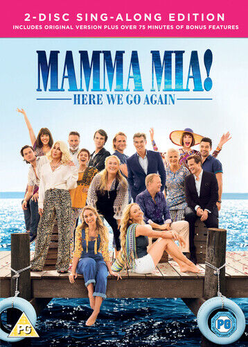 Mamma Mia! Here We Go Again DVD (2018) Amanda Seyfried, Parker (DIR) Cert PG 2 Pre-Owned Region 2