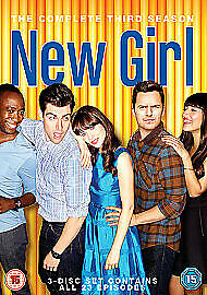 New Girl: Season 3 DVD (2014) Zooey Deschanel Cert 15 3 Discs Pre-Owned Region 2
