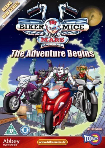 Biker Mice From Mars: The Adventure Begins DVD (2006) Cert U Pre-Owned Region 2