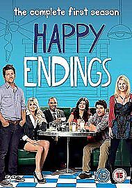 Happy Endings: Season 1 DVD (2012) Elisha Cuthbert Cert 15 2 Discs Pre-Owned Region 2