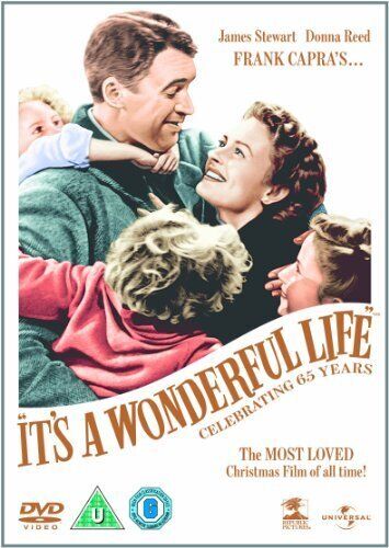 It's A Wonderful Life DVD (2013) James Stewart, Capra (DIR) Cert U 2 Discs Pre-Owned Region 2