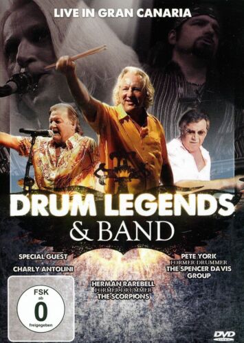 Drum Legends And Band: Live In Gran Canaria DVD (2011) The Drum Legends Cert E Pre-Owned Region 2