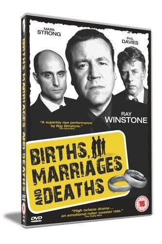 Births, Marriages And Deaths DVD (2006) Ray Winstone, Shergold (DIR) Cert 15 Pre-Owned Region 2