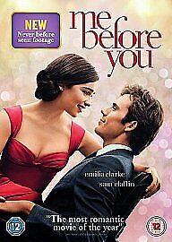 Me Before You DVD (2016) Emilia Clarke, Sharrock (DIR) Cert 12 Region 2 Brand New
