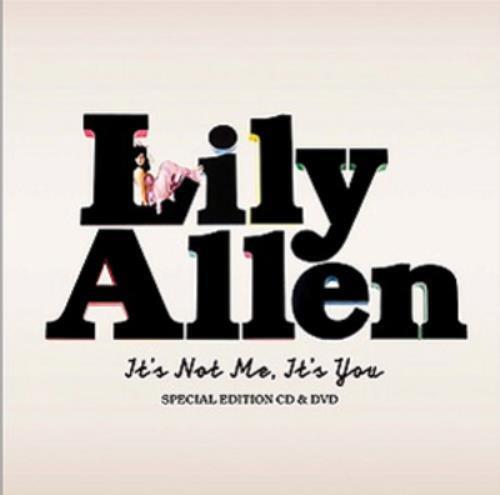 Lily Allen : It's Not Me, It's You CD Special Album With DVD 2 Discs (2009) Pre-Owned Region 2