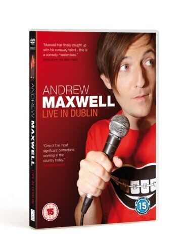 Andrew Maxwell: Live In Dublin DVD (2007) Andrew Maxwell Cert 15 Pre-Owned Region 2