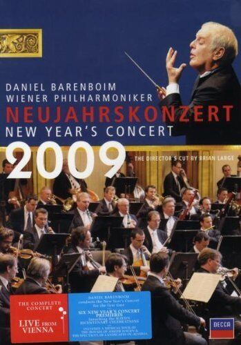 New Year's Concert: 2009 - Wiener Philharmoniker (Barenboim) DVD (2009) Daniel Pre-Owned Region 2
