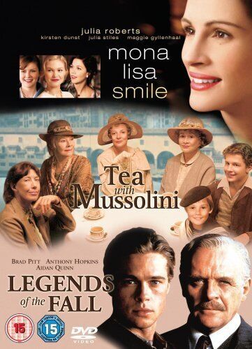 Mona Lisa Smile/Tea With Mussolini/Legends Of The Fall DVD (2008) Julia Pre-Owned Region 2