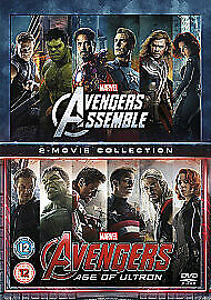 Marvel Avengers Assemble/Avengers: Age Of Ultron DVD (2015) Robert Downey Jr, Pre-Owned Region 2