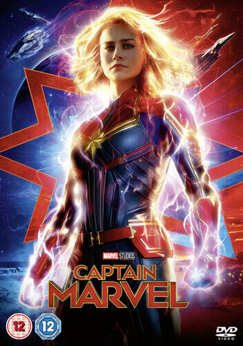 Captain Marvel DVD (2019) Brie Larson, Boden (DIR) Cert 12 Pre-Owned Region 2