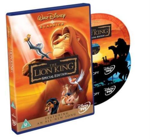 The Lion King (Special Edition) DVD (2003) Roger Allers Cert U Pre-Owned Region 2