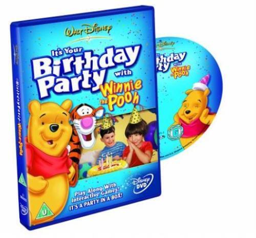 Winnie The Pooh: It's Your Birthday Party, Winnie The Pooh DVD (2004) Cert U Pre-Owned Region 2