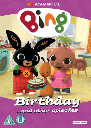 Bing: Birthday... And Other Episodes DVD (2020) Philip Bergkvist Cert U Pre-Owned Region 2