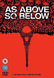 As Above, So Below DVD (2014) Ben Feldman, Dowdle (DIR) Cert Tc Pre-Owned Region 2