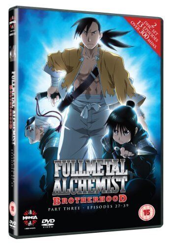 Fullmetal Alchemist Brotherhood: Part 3 DVD (2011) Yasuhiro Irie Cert 15 2 Pre-Owned Region 2