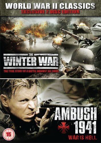 The Winter War/Ambush DVD (2011) Pekka Parikka Cert 15 2 Discs Pre-Owned Region 2