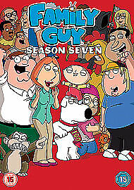 Family Guy: Season Seven DVD (2013) Seth MacFarlane Cert 15 3 Discs Pre-Owned Region 2
