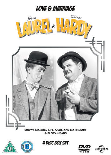 Laurel And Hardy: Love And Marriage DVD (2018) Stan Laurel, McCarey (DIR) Cert Pre-Owned Region 2