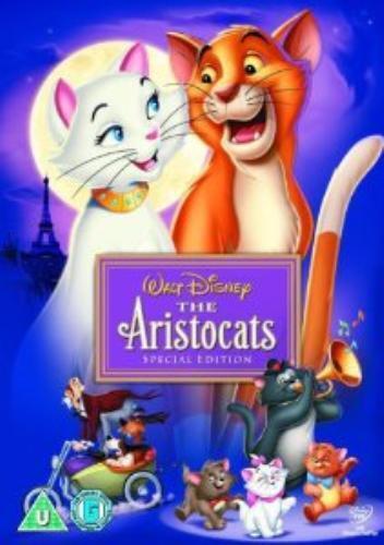 The Aristocats DVD (2012) Wolfgang Reitherman Cert U Pre-Owned Region 2