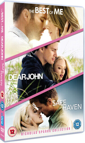 Dear John/Safe Haven/The Best Of Me DVD (2015) Channing Tatum, Hallstr m (DIR) Pre-Owned Region 2