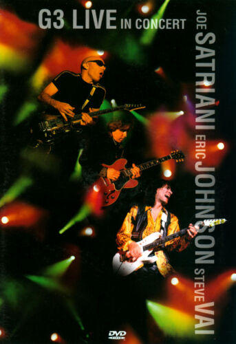 Joe Satriani, Eric Johnson & Steve Vai: G3 Live In Concert DVD (2000) Joe Pre-Owned Region 2