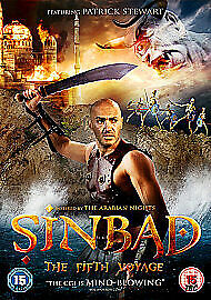 Sinbad - The Fifth Voyage DVD (2014) Shahin Sean Solimon Cert 12 Pre-Owned Region 2
