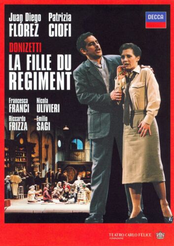 La Fille Du Regiment: Teatro Carlo Felice (Frizza) DVD (2006) Emilio Sagi Cert Pre-Owned Region 2