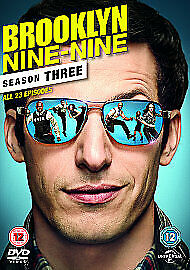 Brooklyn Nine-Nine: Season 3 DVD (2016) Andy Samberg Cert 12 3 Discs Pre-Owned Region 2