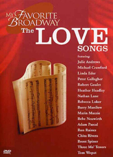 My Favourite Broadway: The Love Songs DVD (2006) Adam Pascal Cert E Pre-Owned Region 2