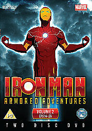 Iron Man - Armored Adventures: Season 1 - Volume 2 DVD (2010) Adrian Petriw Pre-Owned Region 2