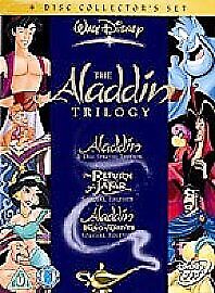 Aladdin Trilogy DVD (2004) Ron Clements Cert U 3 Discs Pre-Owned Region 2