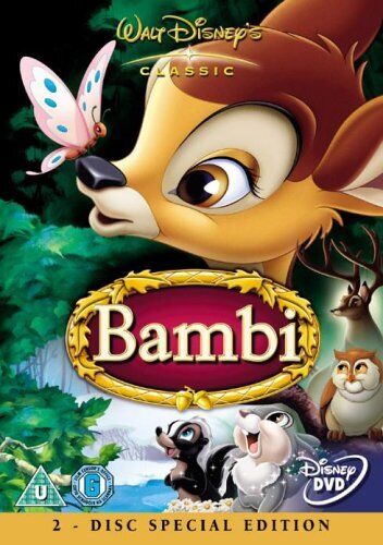 Bambi DVD (2005) David Hand Cert U Pre-Owned Region 2