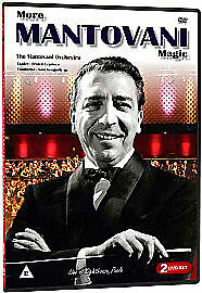 More Mantovani Magic DVD (2010) Mantovani Orchestra Cert E 2 Discs Pre-Owned Region 2