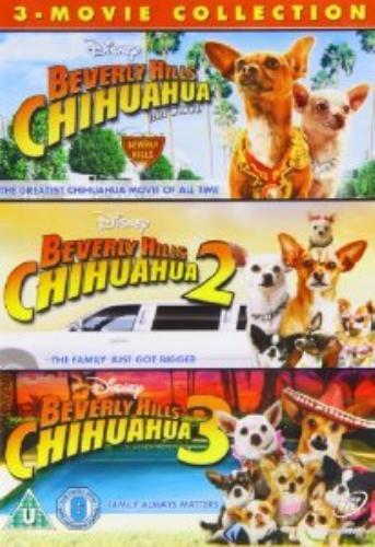 Beverly Hills Chihuahua: 3-filmers samling DVD (2012). Brukt, Region 2