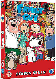 Family Guy: Season Seven DVD (2008) Seth MacFarlane Cert 15 3 Discs Pre-Owned Region 2