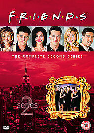 Friends: Series 2 DVD (2000) Jennifer Aniston, Burrows (DIR) Cert 12 3 Discs Pre-Owned Region 2