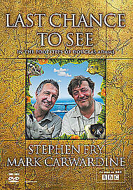 Last Chance To See: In The Footsteps Of Douglas Adams DVD (2009) Sam Organ Cert Pre-Owned Region 2