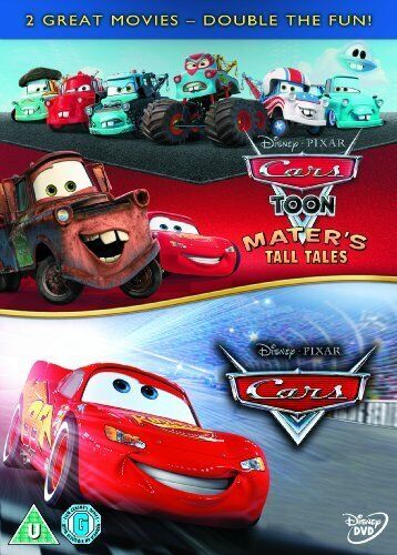 Cars Toon - Mater's Tall Tales/Cars DVD (2011) John Lasseter Cert PG 2 Discs Pre-Owned Region 2 Cars Toon - Mater's Tall Tales/Cars DVD (2011) John Lasseter Cert PG 2 Discs Pre-Owned Region 2