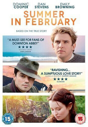 Summer In February DVD (2013) Dominic Cooper, Menaul (DIR) Cert 15 Pre-Owned Region 2
