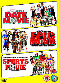 Date Movie/Epic Movie/Sports Movie DVD (2009) Alyson Hannigan, Seltzer (DIR) Pre-Owned Region 2