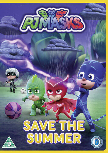 PJ Masks - Save The Summer DVD (2018) Olivier Dumont Cert U Pre-Owned Region 2