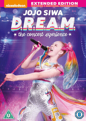JoJo Siwa: D.R.E.A.M - The Concert Experience DVD (2020) Jason Perlman Cert U Pre-Owned Region 2