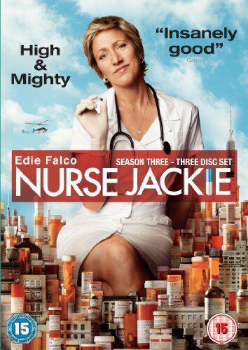 Nurse Jackie: Season 3 DVD (2012) Edie Falco Cert 15 Pre-Owned Region 2