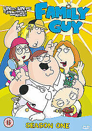 Family Guy: Season One DVD (2001) Seth MacFarlane Cert 15 2 Discs Pre-Owned Region 2