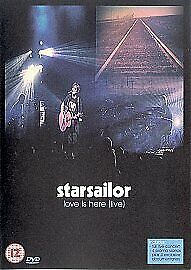 Starsailor: Love Is Here - Live DVD (2002) Starsailor Cert 12 Pre-Owned Region 2